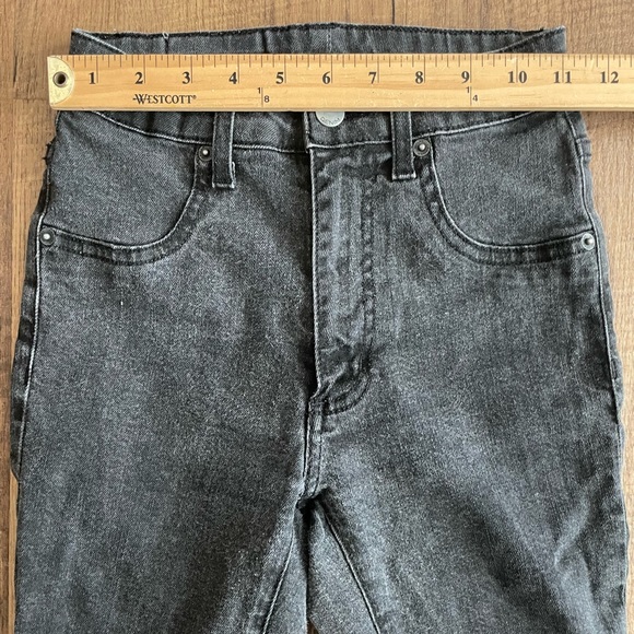 CARMAR Denim style # D088180 size 24 faded Jean black stretchy jeans/jeggings - Picture 9 of 14